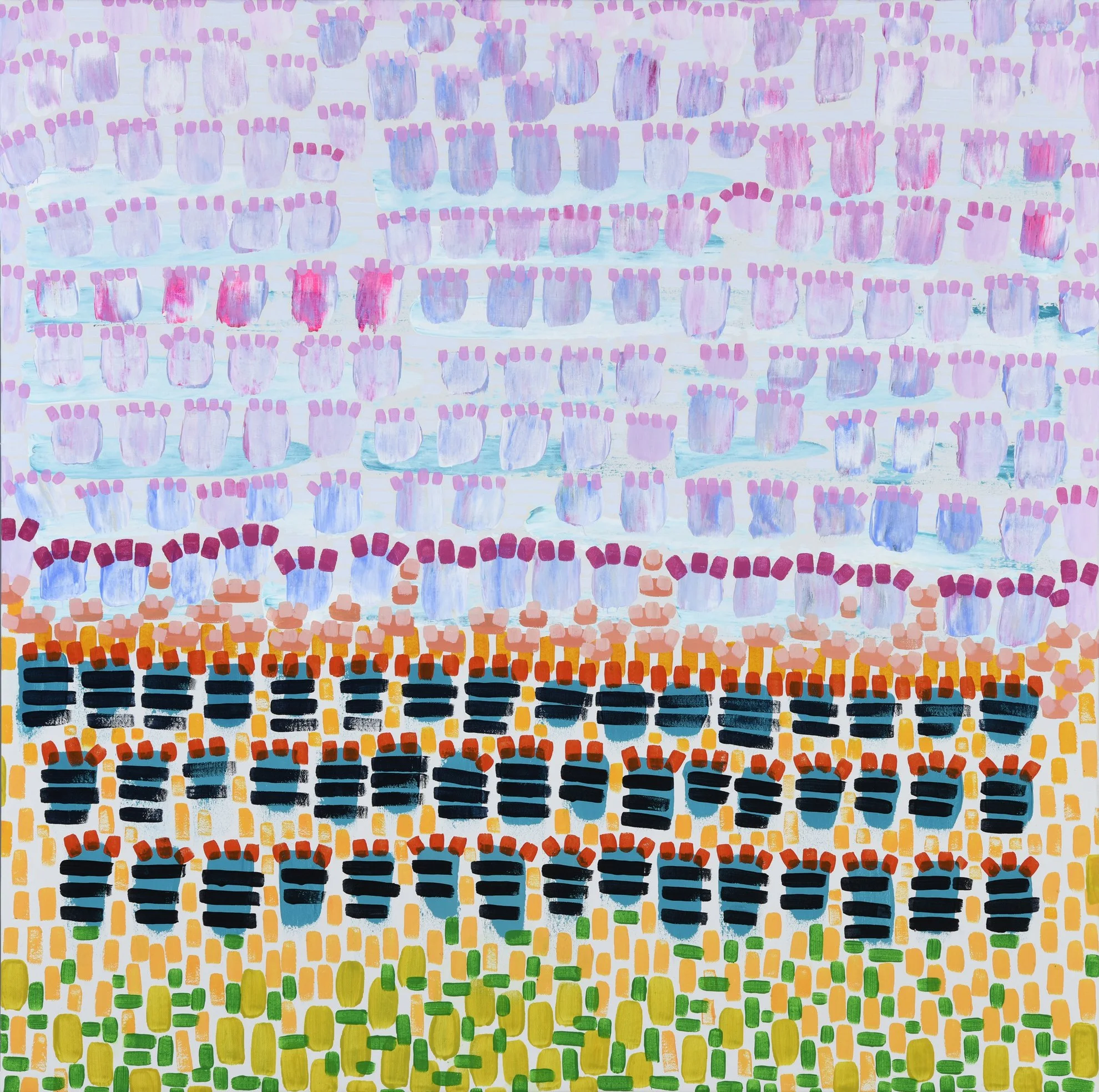 fruit striped flora, á la mer no.1 giclée