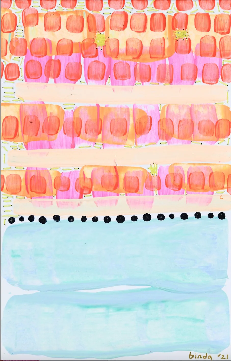 patches, my darling no.7 (neon lemonade)