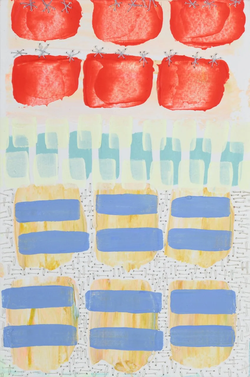 neon quilt study, no.2