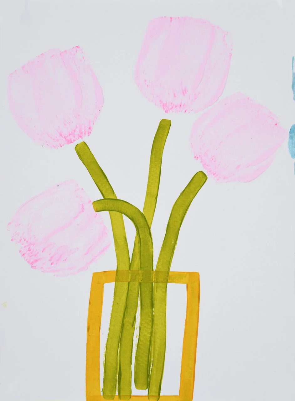 tulips, á  la vase no.1