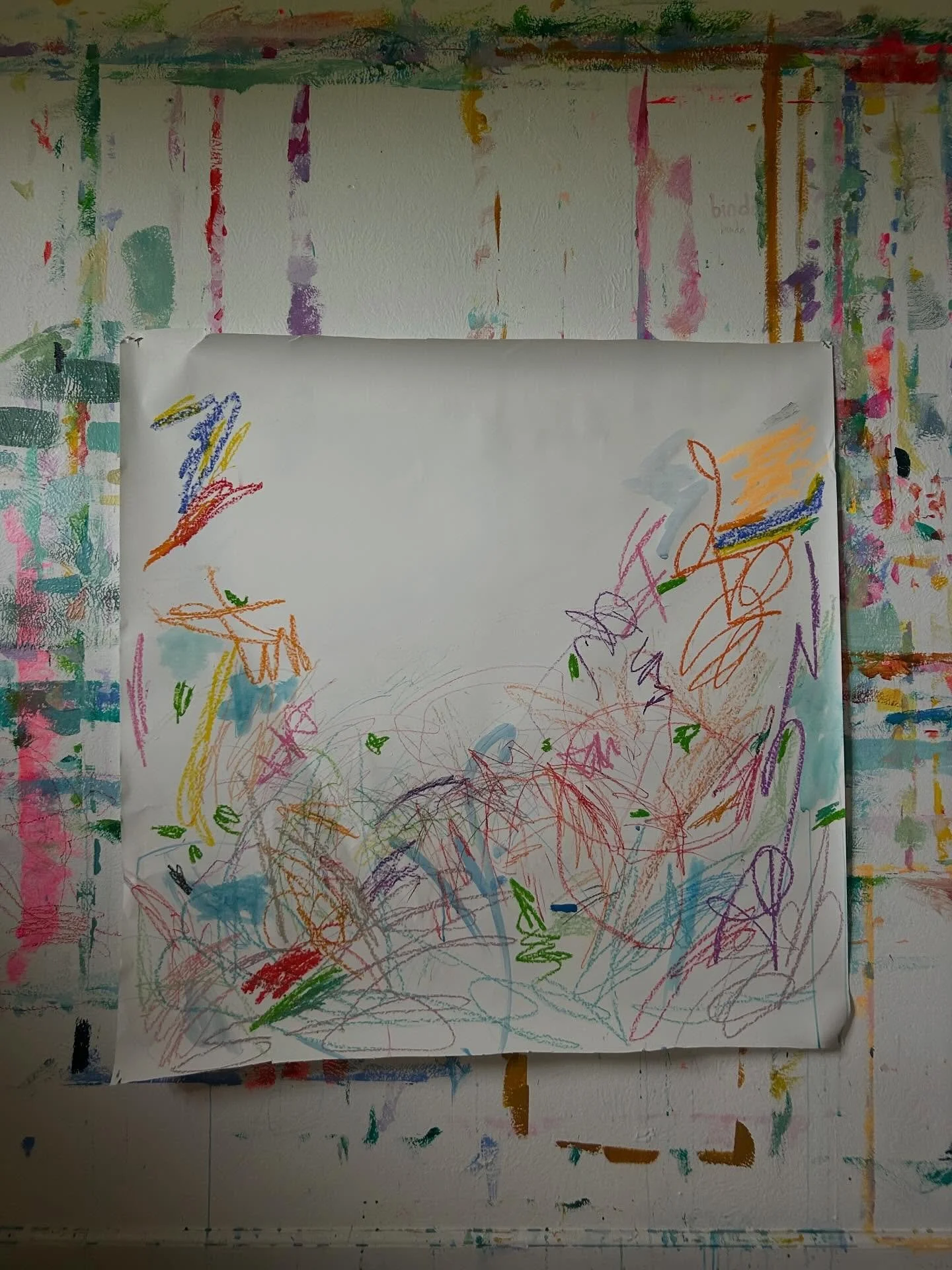 mother&rsquo;s daughter, no.1 🎨 WIP

major dreams unlocked with the making of this piece. the process has literally and metaphorically been everything- from pure joy to crayon edibility research to getting in and out of each other&rsquo;s way to bei