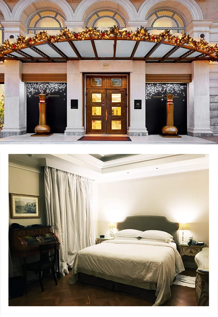 Photo Credit : King George, a Luxury Collection Hotel (first images) and May Leong (second image).