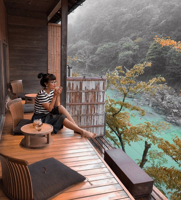 A retreat at HOSHINOYA Kyoto