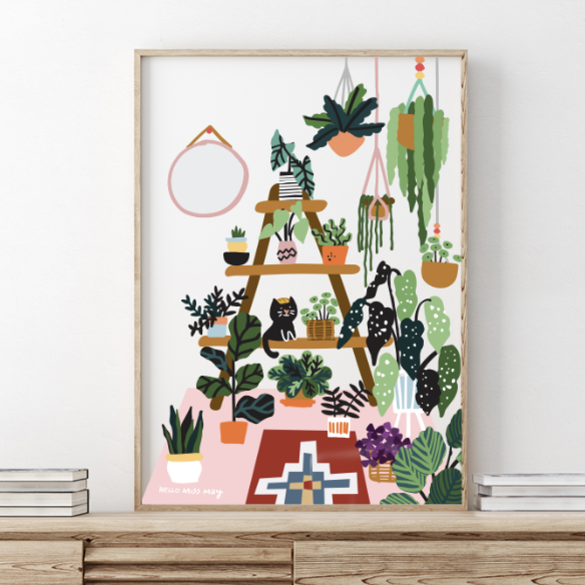 Crazy Plant Lady III Poster by Hello Miss May .png