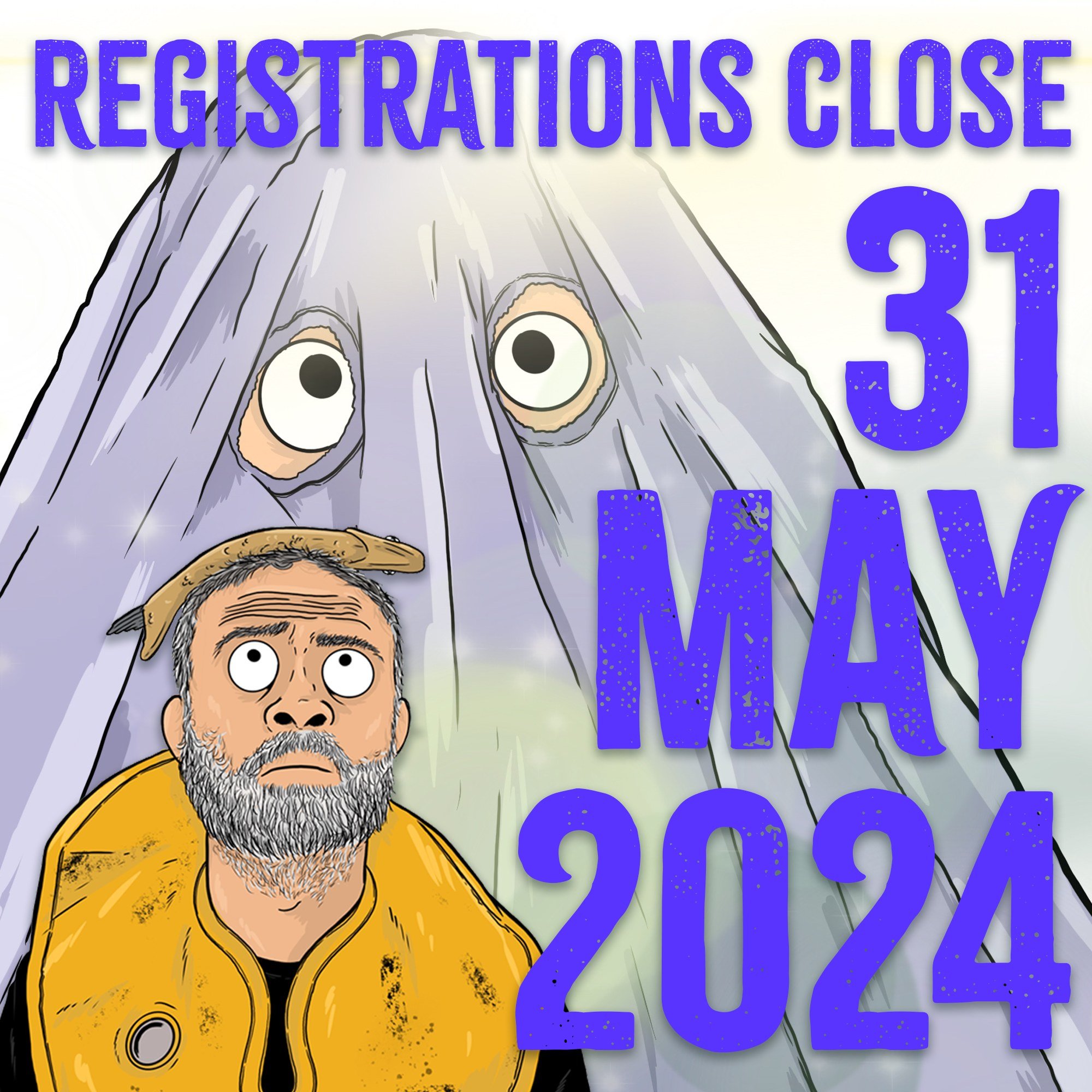 Registrations are closing at the end of this month! 

If there are any questions you have around Fringe registrations - sing out! We would love to hear from you.
