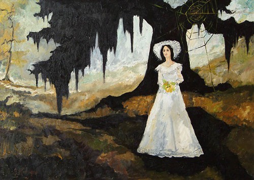 The Cajun Bride of Oak Alley by George Rodrigue
