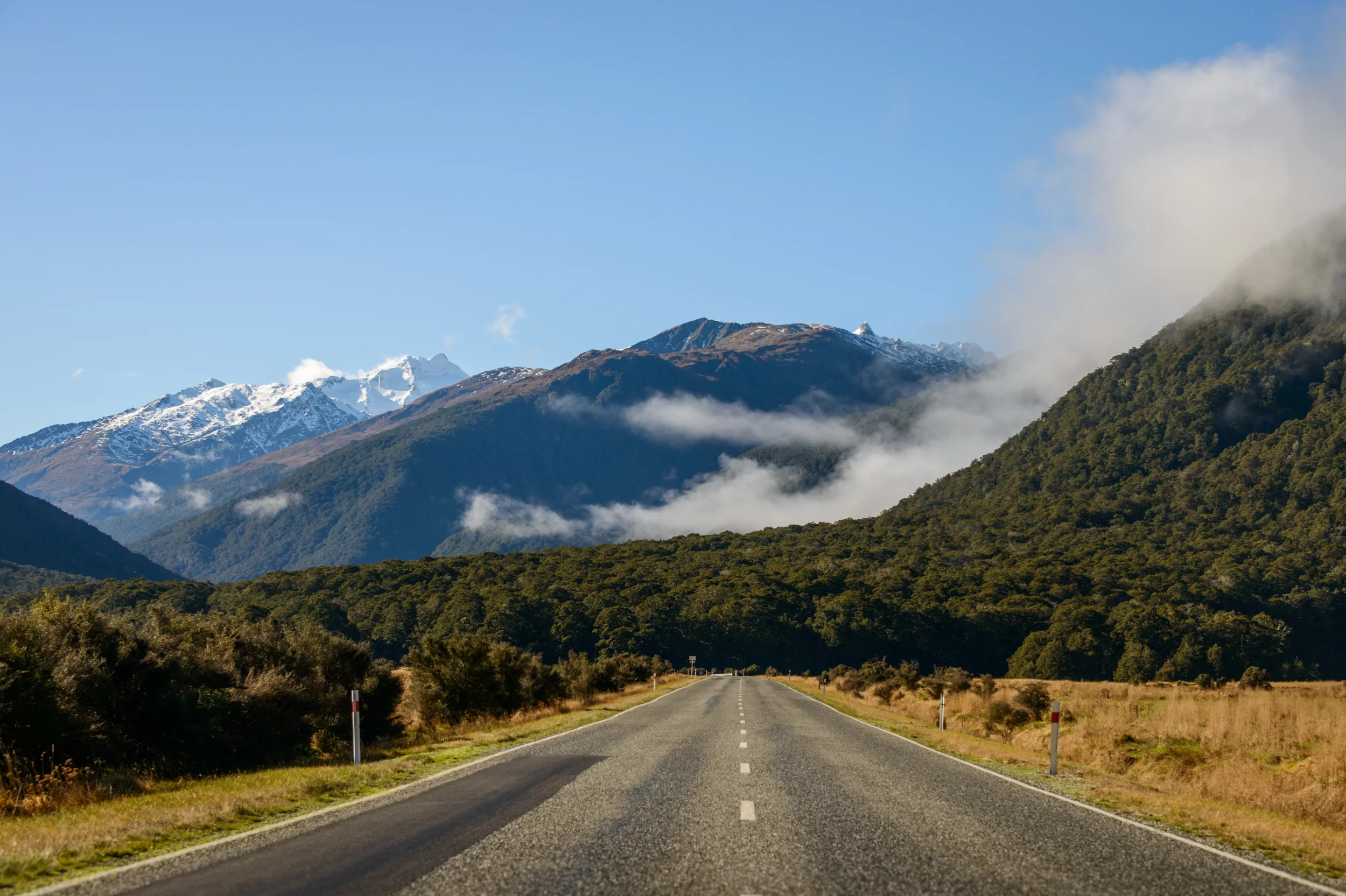 Heading to Haast Pass