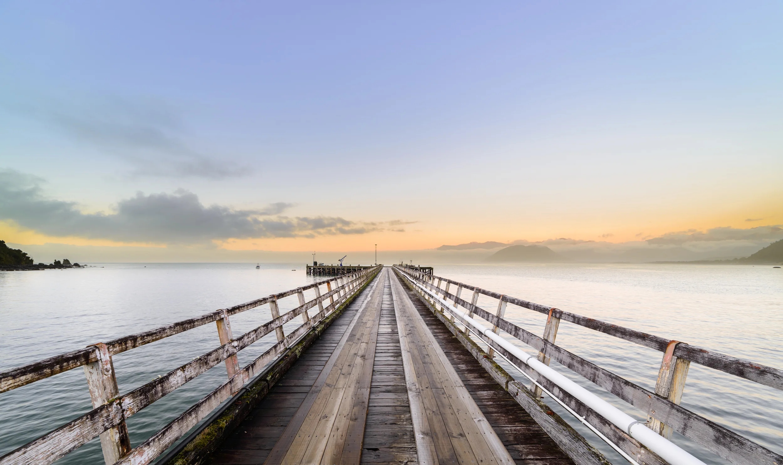 "Jackson's Wharf" Jackson Bay, West Coast, South Island, New Zealand D800, f8, 1/10sec, ISO100, 14mm
