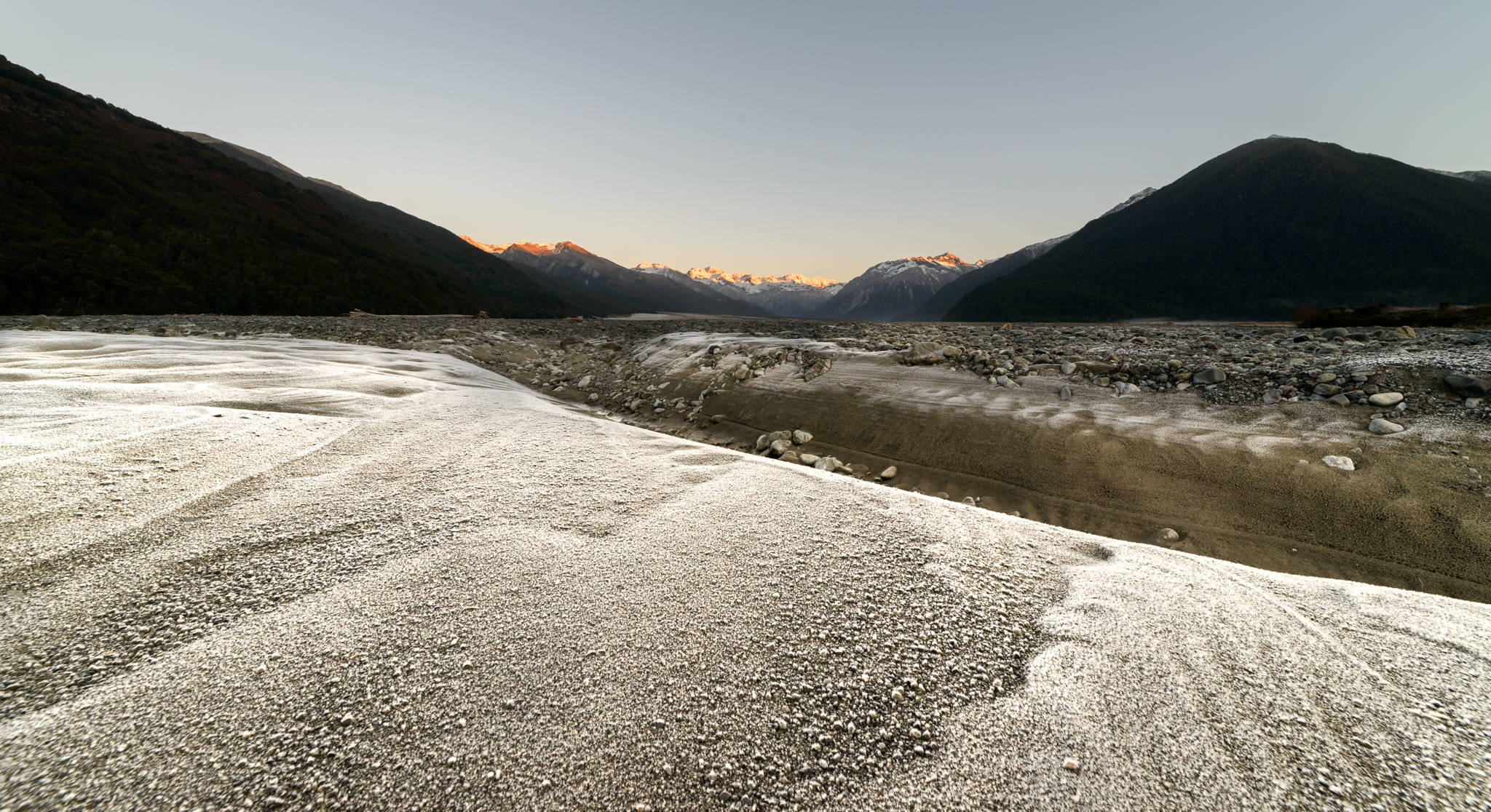 Frozen Sands, Waimakariri River