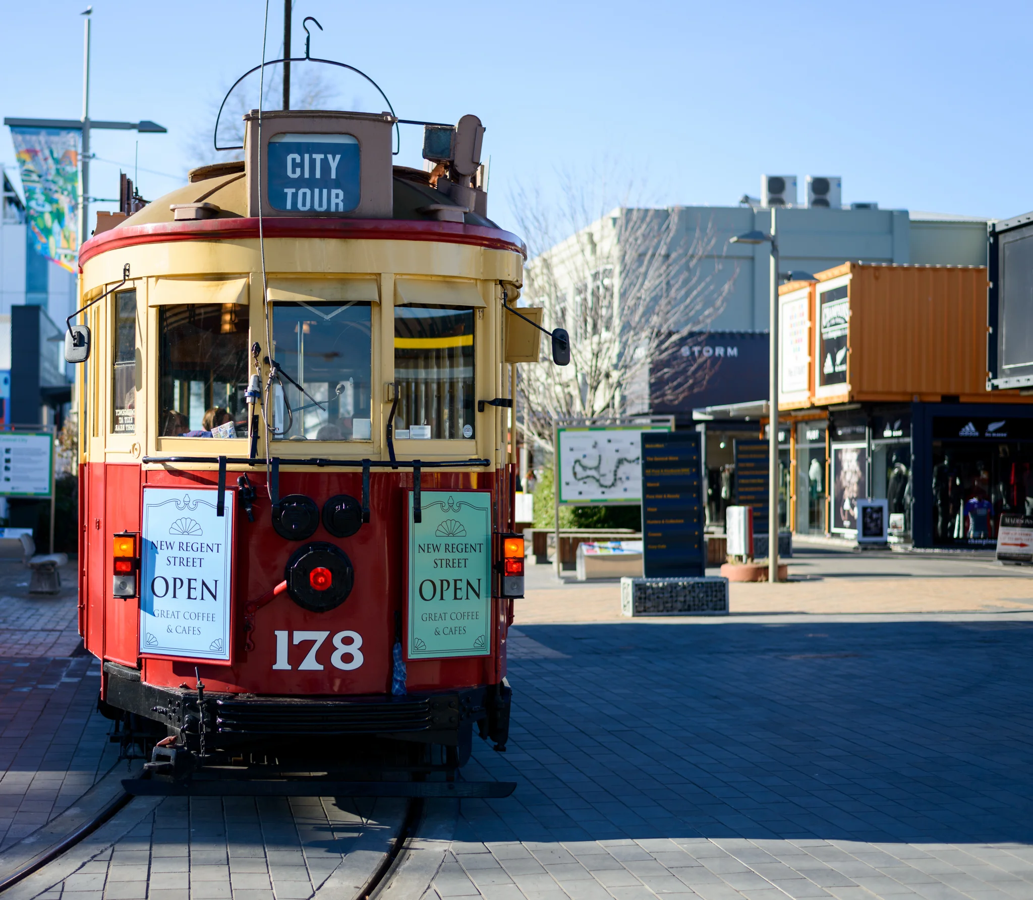 Trams back on the Christchurch streets