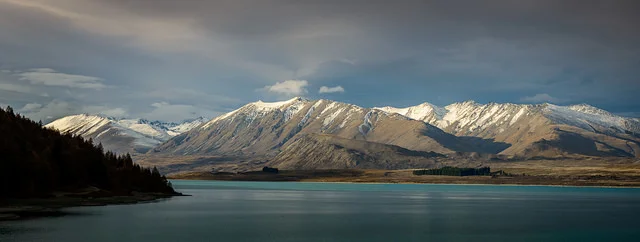 "Camp view", Lake Tekapo