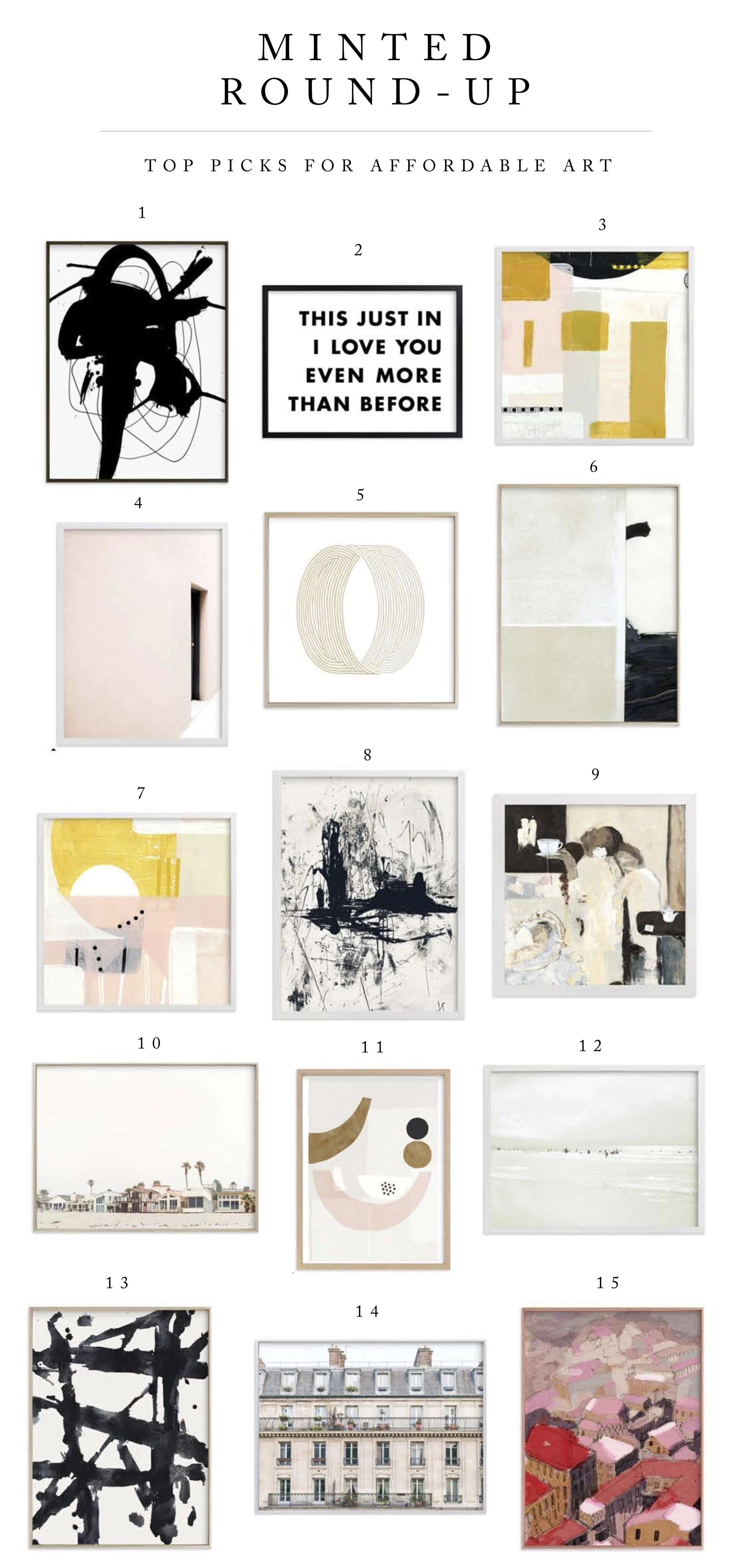 Round Up: Affordable Art by Minted