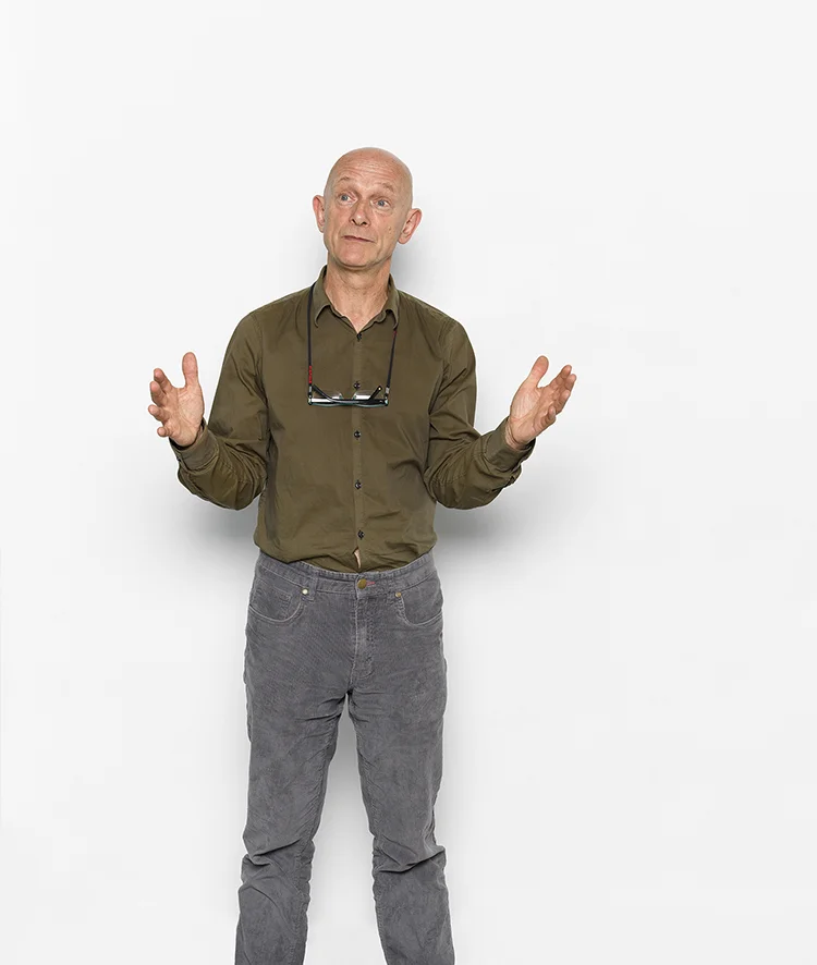Ronan Smith from the 'Talking Life podcast series. Photo: Benjamin Gilbert/Wellcome Collection