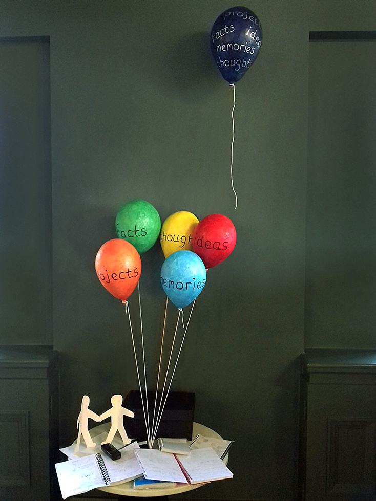 Balloons, 2017, artwork by Jane Twigg. Photo: Charlie Murphy/Created Out of Mind