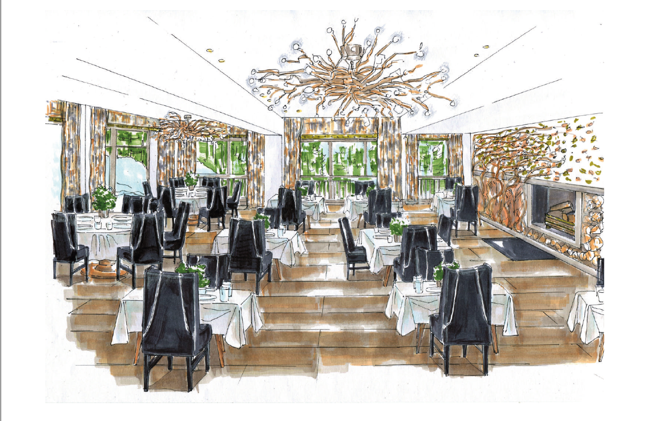 3- Artist Sketch - Restaurant Le 1850 Be Organic.png