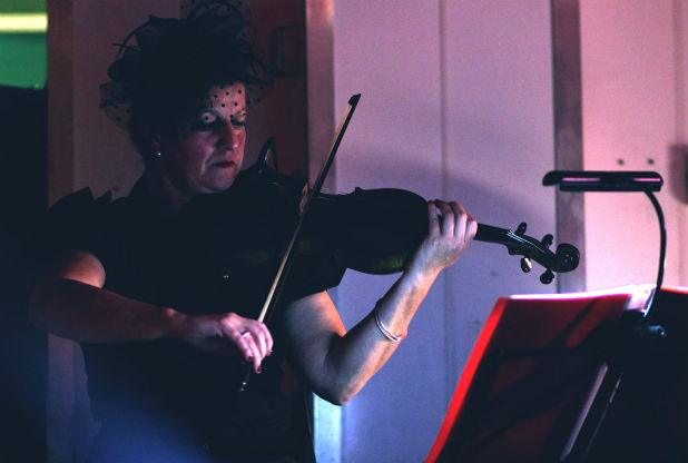 Violinist Juliet Walshe.