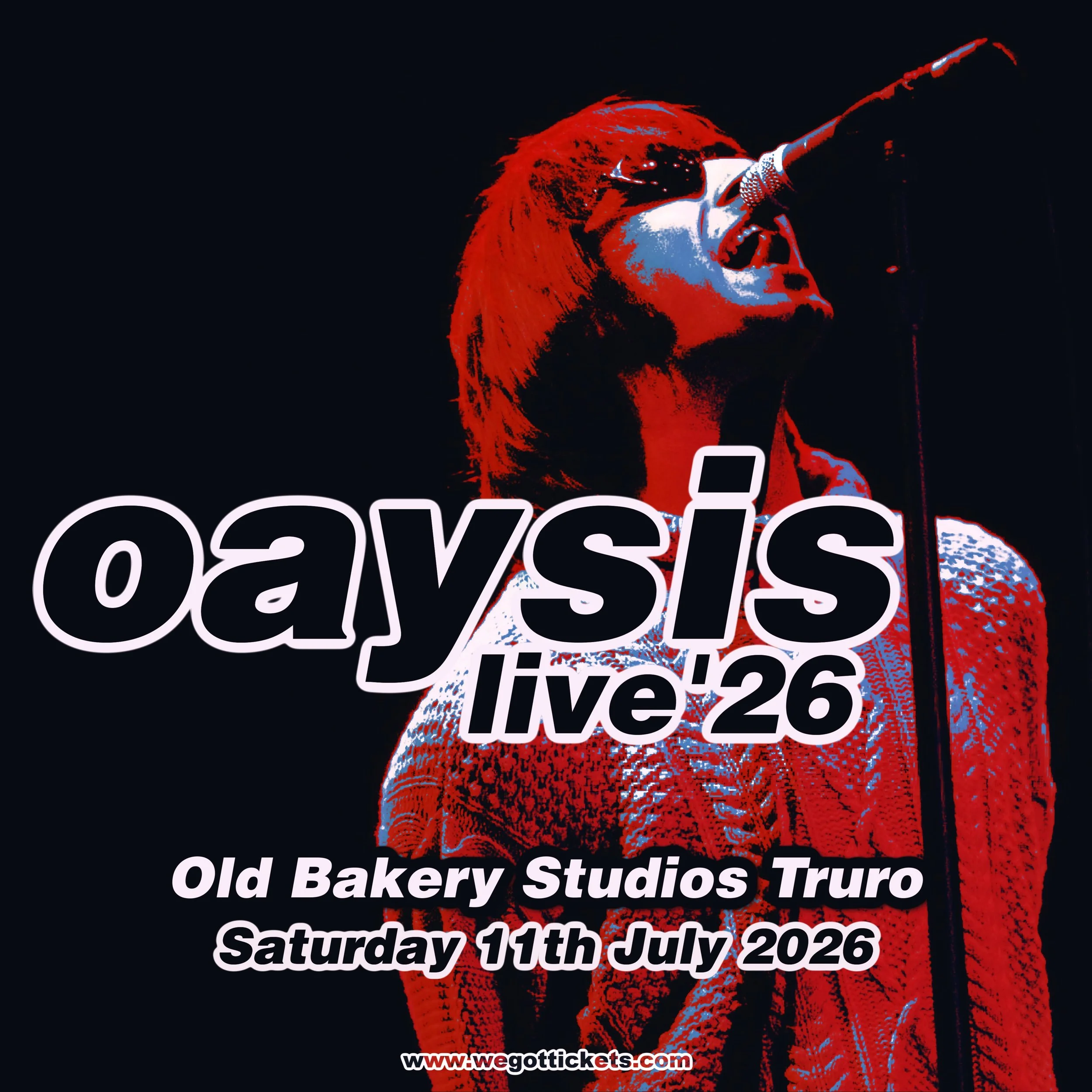 Oaysis - This is the closest thing to seeing OASIS live, bringing the spirit of Knebworth to Truro! 