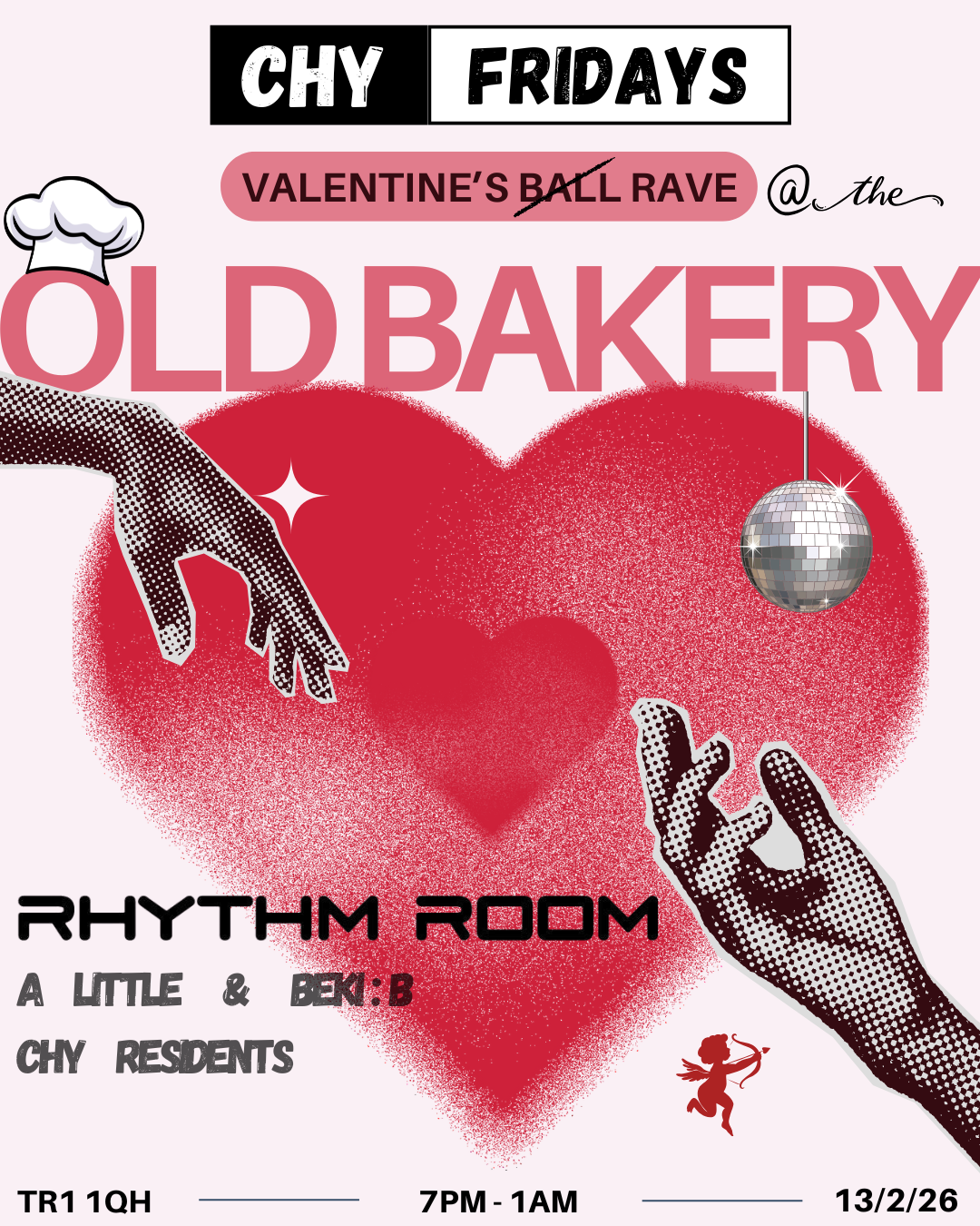 Chy Fridays - Valentines Rave with A Little, Beki:B and Chy Residents