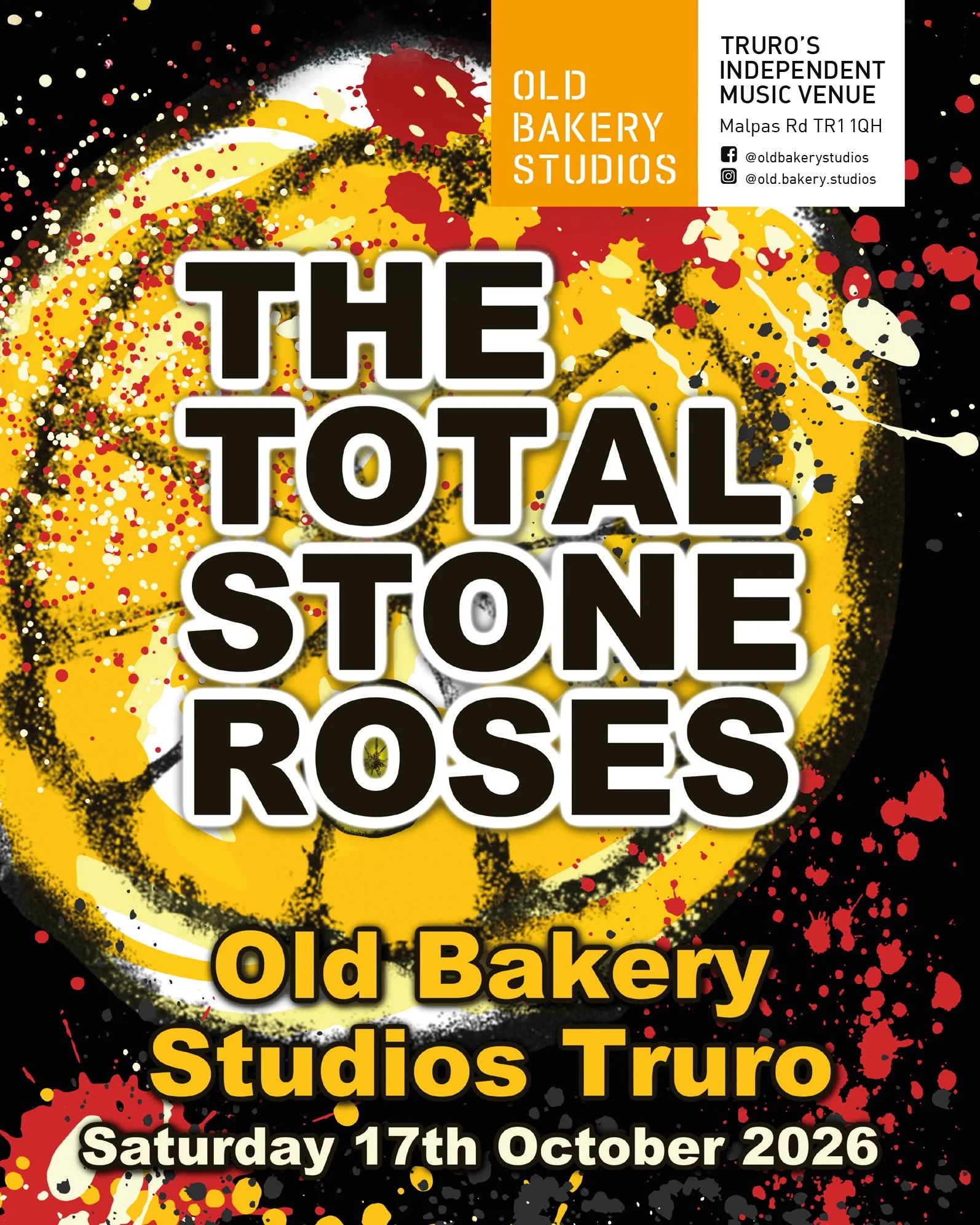 The UK’s BEST Stone Roses Tribute Return to the Old Bakery Studios Stage