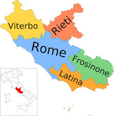 Provinces in Lazio