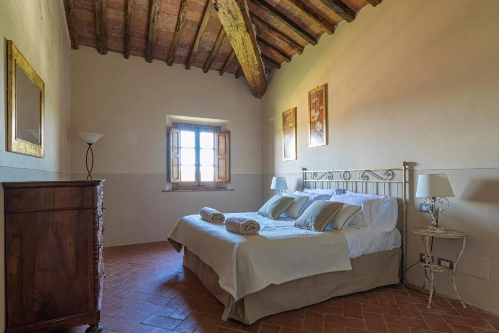 €480/night. Accommodates 2 people // Tordo Room 3: Casale Fornace