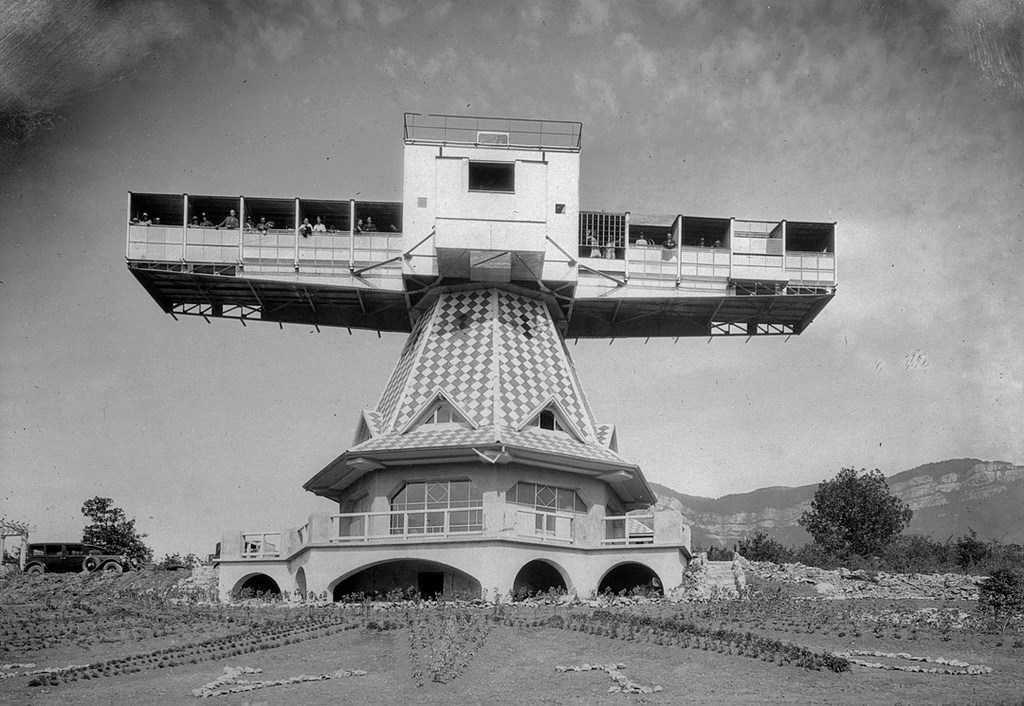 Solarium tournant du Docteur Saidman, Aix-Les-Bains, 1930