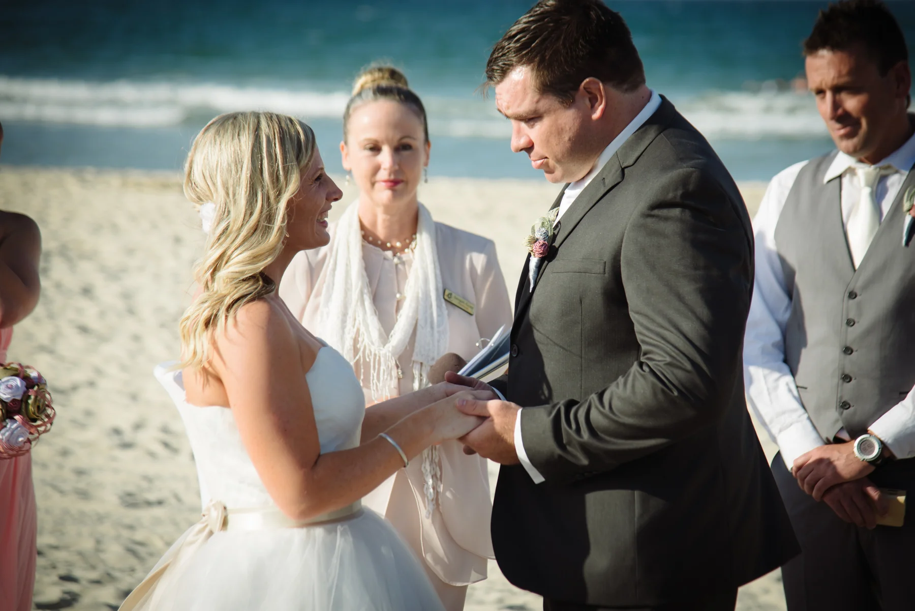 Barefoot beach wedding, Access 12, Noosa Heads