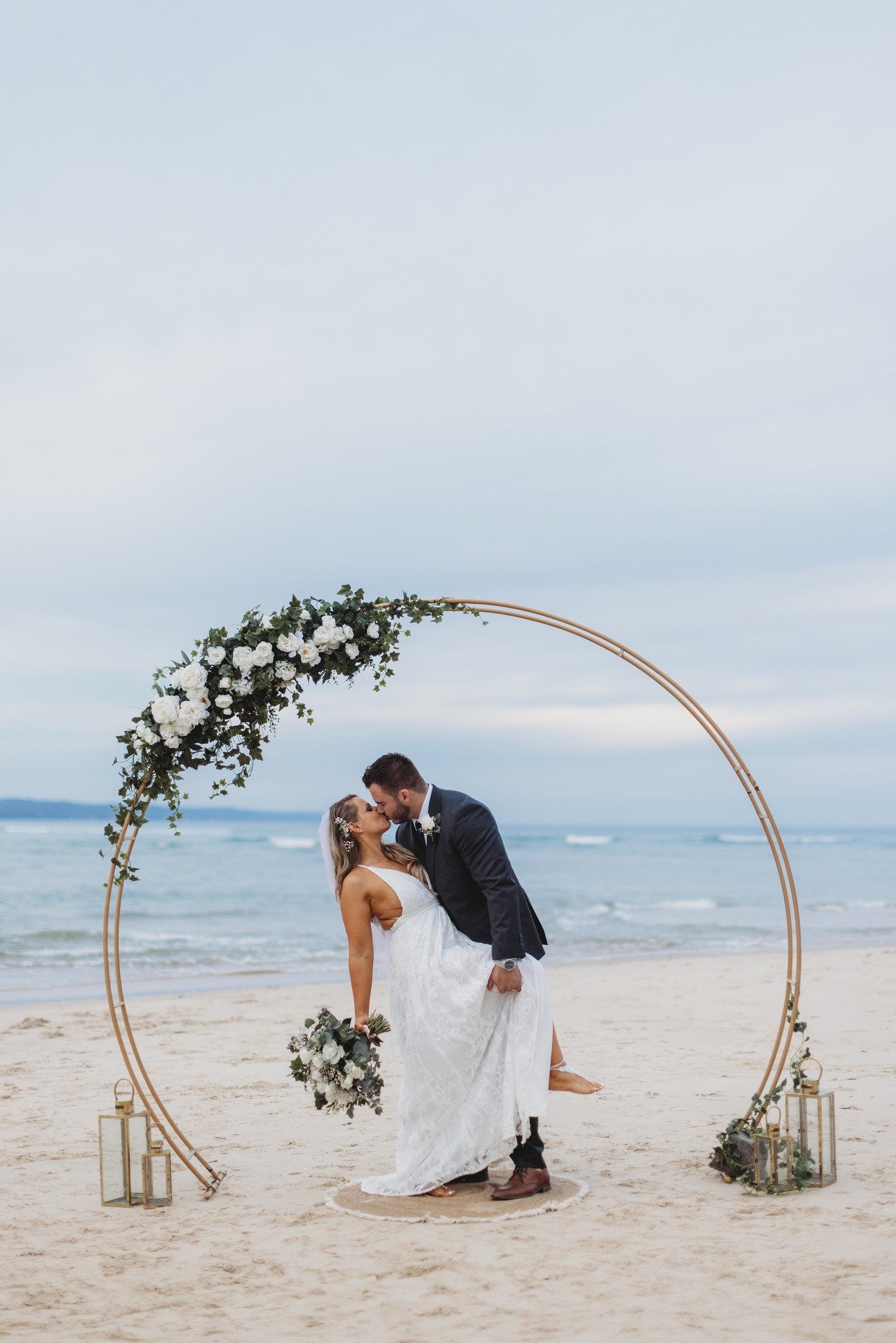 Golden Arch Wedding Arbour