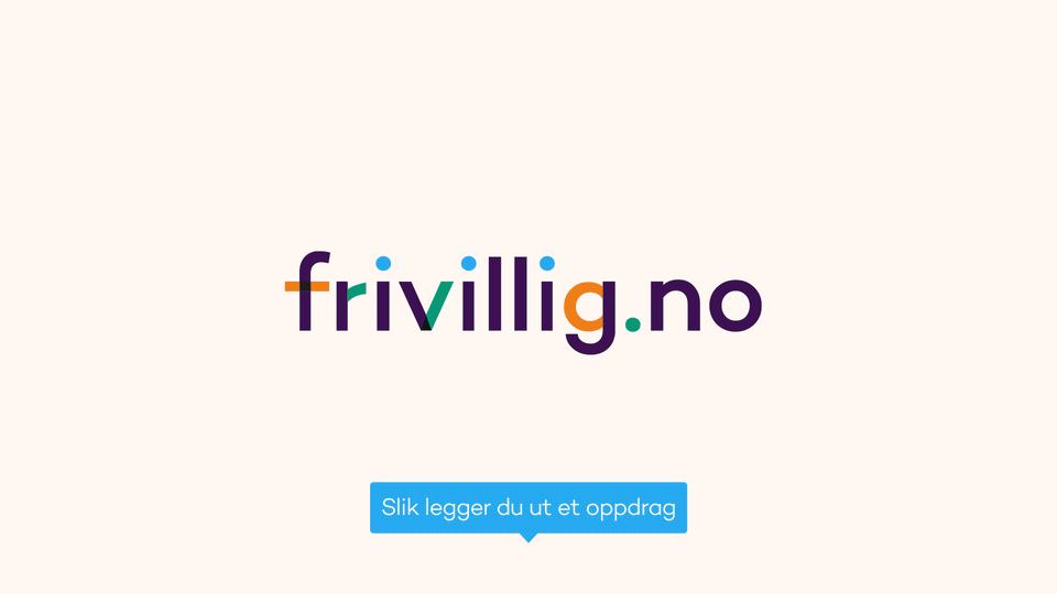 Gif som viser hvordan man registrerer en organisasjon på Frivillig.no. Klikk og dra den ut på ditt skrivebord, eller last ned fra knappen øverst på siden.