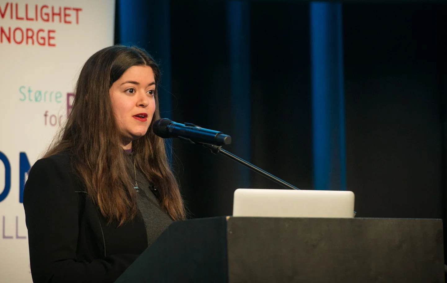 Nancy Herz fra Frivillig.no deler kunnskap og inspirasjon