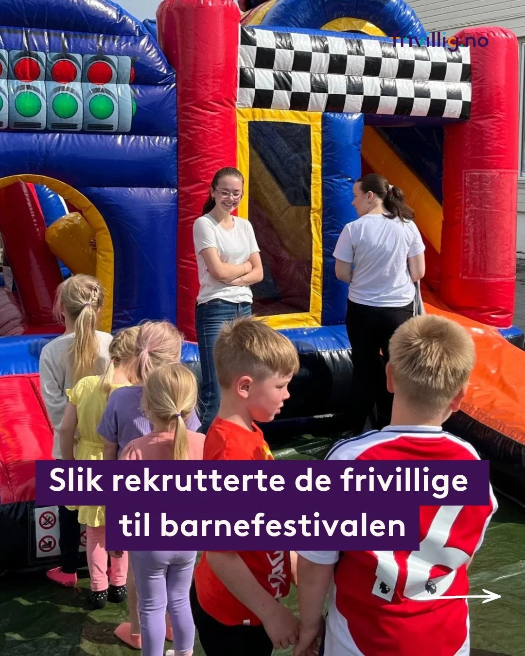 Da Skjerv&oslash;y barnefestival trengte flere frivillige, valgte arrang&oslash;rene &aring; rekruttere via Frivillig.no 🧡

&ndash; Jeg tenkte f&oslash;rst at det var tungvint. Men alt jeg tenkte var tungvint viste seg &aring; v&aelig;re helt genial