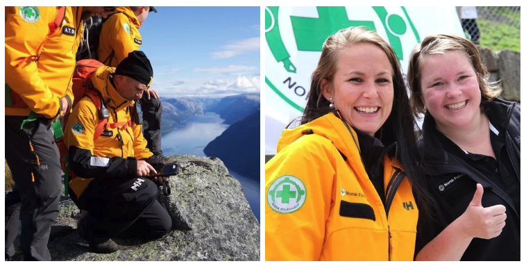 bilder fra frivillige i Norsk Folkehjelp Strand og Forsand