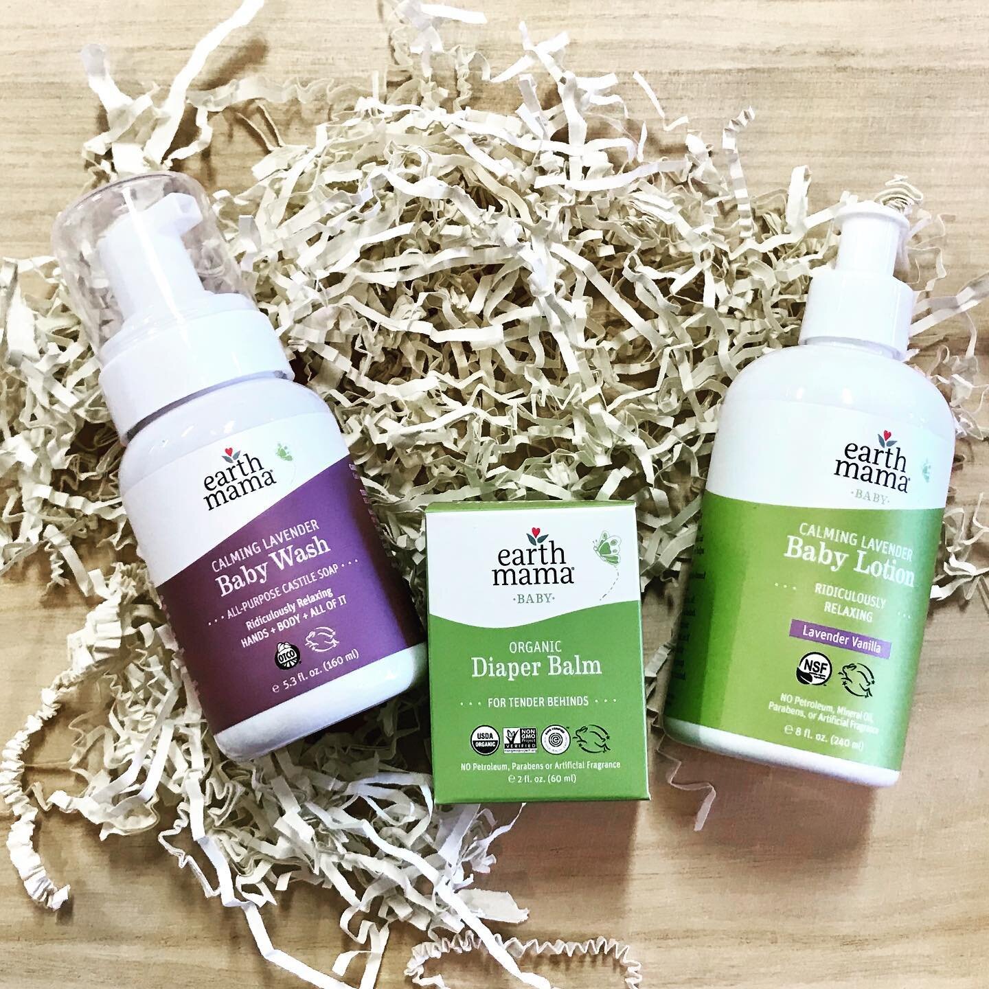 We are excited to expand our baby and mama care! Introducing @earthmamaorganics , organic and vegan products for that precious skin!