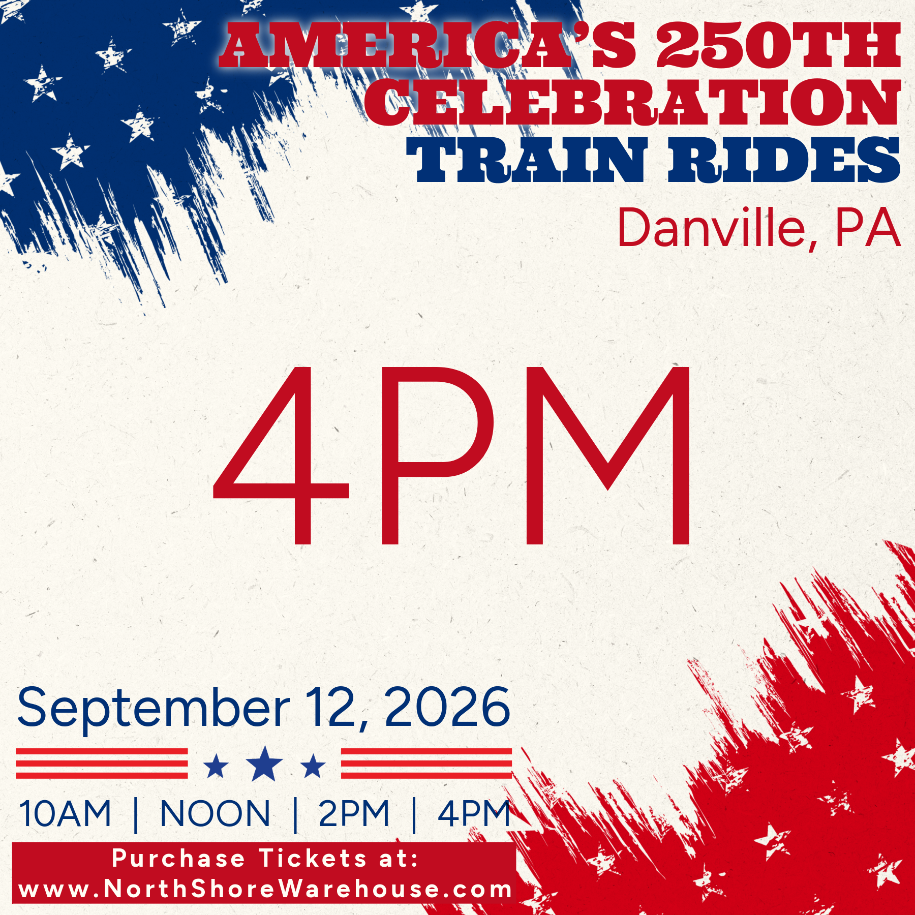 Danville Train Tickets (1600)