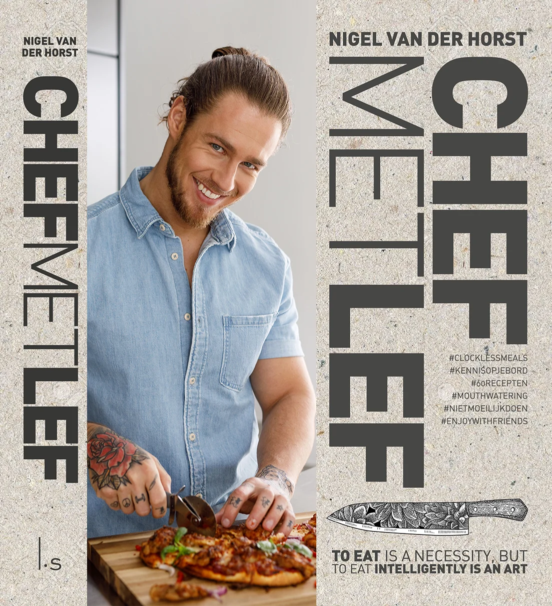 Dit kookboek draait om balans & lekker eten. Ik ontwikkelde recepten met een perfecte samenstelling die uit elkaar barsten van smaak. Genieten van lekkere pancakes, overheerlijke burgers, spannende salades en smaakvolle pizza's én op gewicht blijven. Ik schrijf geen dieet voor, maar geef inzicht in je voedingspatroon. De samenstelling, voedingswaarden en calorieën van de gerechten worden vermeld en daarmee kan iedereen zelf aan de slag om zo balans te vinden.