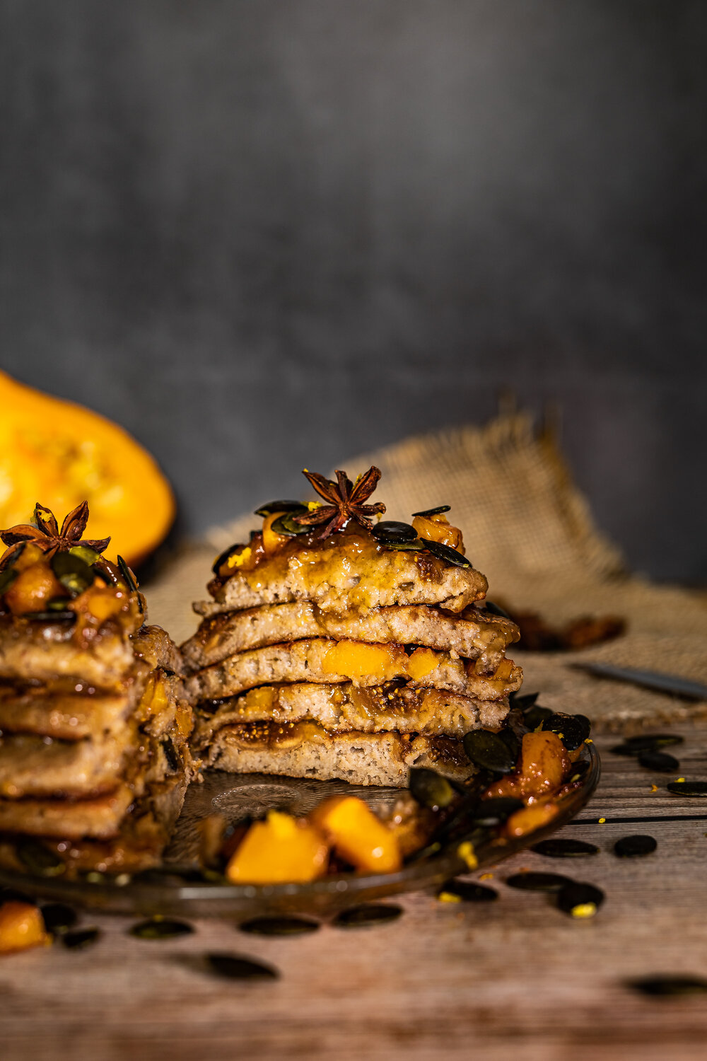 Pumpkin Pancakes! (Vegan)1.jpg