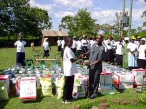 World Faith Kenya gave farm equipment and oxen to the Women Economic Empowerment project in Kisii, enabling them to cultivate bigger farms.
