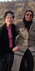 Elana Rozenman and Ibtisam Mahameed