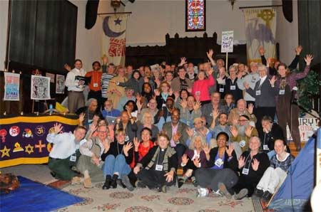 Conferees at the Occupy Faith National Gathering in Berkeley, California.