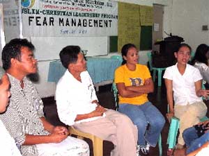 A fear management workshop was organized after Willy was murdered
