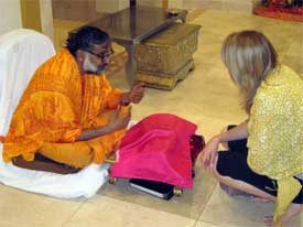 The North American Interfaith Network (NAIN) gathering in Phoenix, Arizona, last July included a visit to a Hindu temple where a meal was shared along with questions, stories, and new friendships, all depending on everyone listening very carefully to each other.
