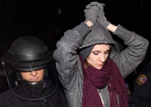 An Occupier arrested in Oregon. Photo Don Ryan