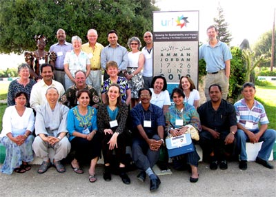 URI’s global staff had a planning session last year in Amman, Jordan.
