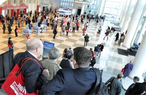 Ten thousand religion scholars and interested parties gathered at the San Francisco AAR meetings, and the interfaith activities helped inspire this article. Photo: Greg Harder