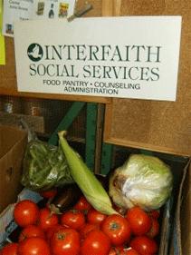 Fresh produce ready for distribution at the Quincey Pantry.