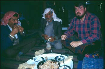 Don, with the men.