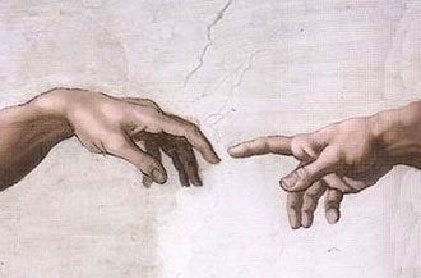 Detail from Michelangelo’s Sistine Chapel – Photo: Wikipedia