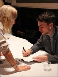Chris Stedman at Faithiest launch
