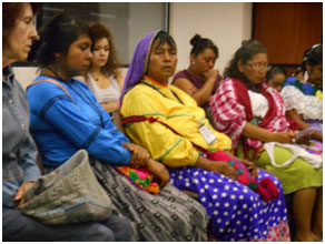 Indigenous women share their stories. – Photo: RBS