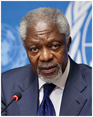 Kofi Anan – Photo: Wikipedia